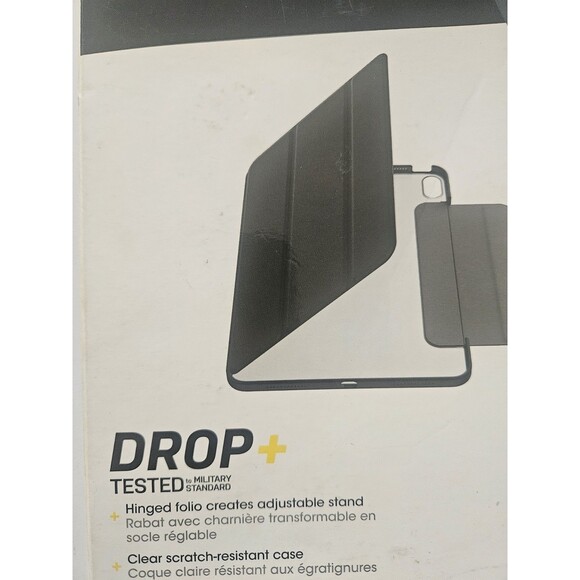 OtterBox Symmetry Folio Case For iPad Air (M2 and 5th/4th Gen) 11" - Gray - Picture 2 of 6